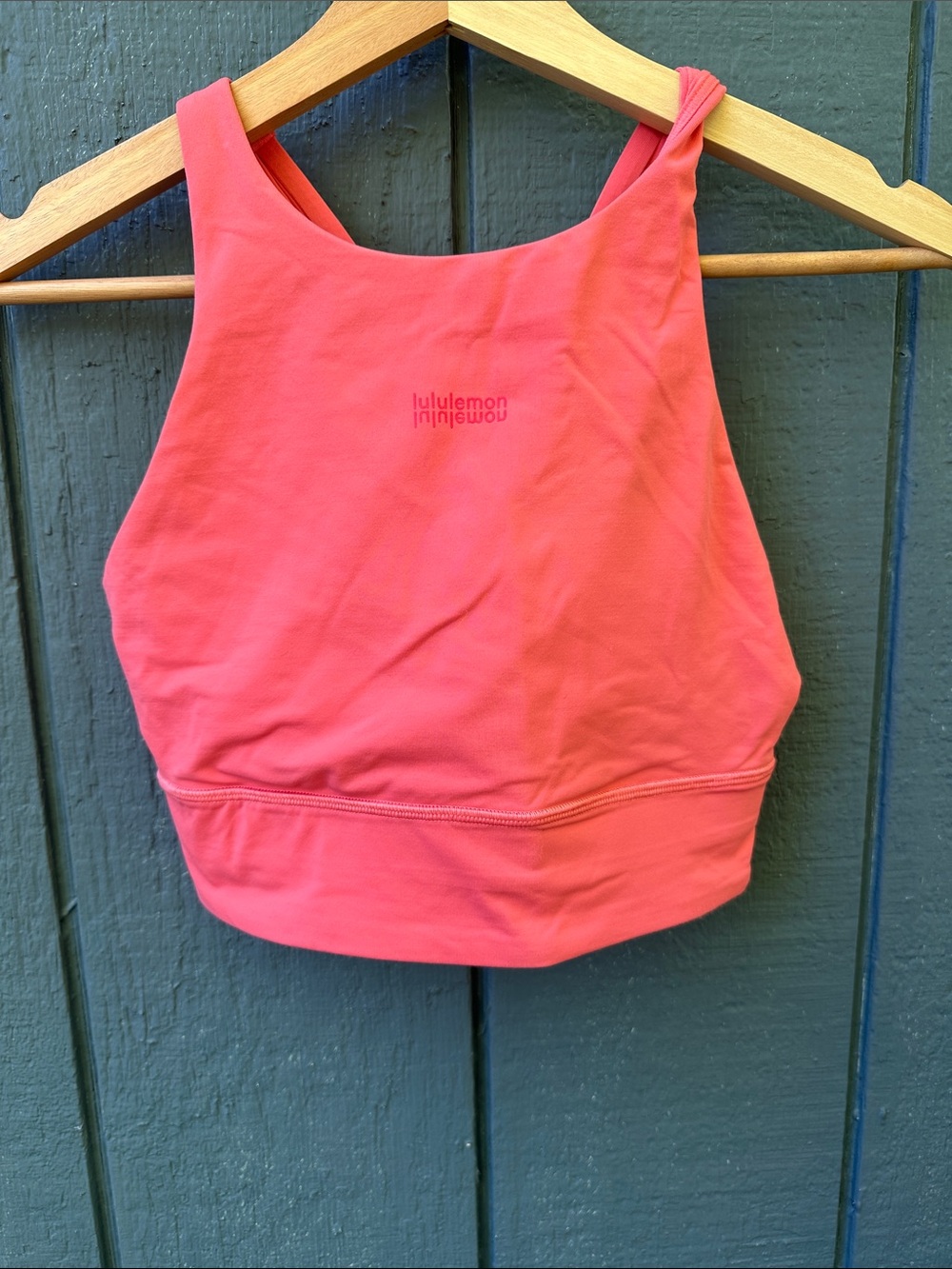 lululemon athletica Coral Crossback Sports Bra